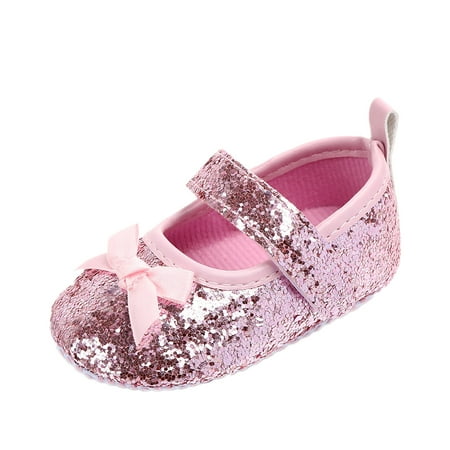 

ZMHEGW Baby Girls Boys Soft Toddler Shoes Toddler Walkers Shoes Princess Shoes