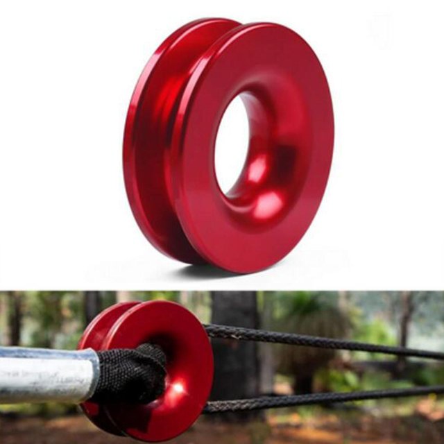 Anillo de arranque de cabrestante, repuesto de 41000 para grillete suave, Cable de polea para ATV, SUV, cuerdas de remolque para camión , Rojo