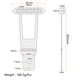 thumbnail image 3 of Archtop Guitarra Tailpiece Bridge 3x Clavijas de Afinación Exquisita Ajustable Informática, 3 of 9