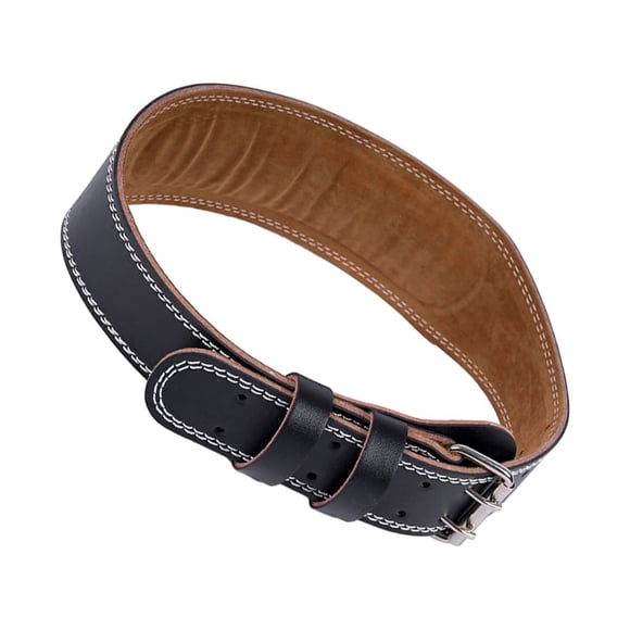 Wosthever Cinturón de levantamiento de pesas portátil y duradero, hecho de cuero, cinturón de levantamiento de pesas para entrenamiento, Ropa Deportiva, Zapatos M-105CM