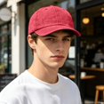 thumbnail image 2 of Goodw7 Adjustable Baseball Cap Unstructured, Washed Cotton Plain Dad Hat with Embroidery, Retro British Style Wide Brim Breathable Sun Hat for All Seasons, 2 of 5