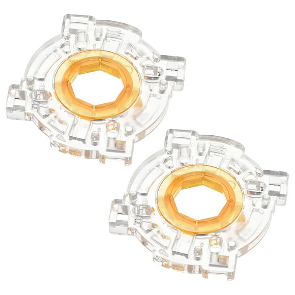 Placa restrictora octagonal Uxcell GT-Y para máquina de juegos de arcade, piezas de repuesto para joystick JLF 2Pcs