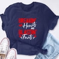 thumbnail image 2 of EcoLoom Breaking Hearts And Blasting Farts Valentines Day Vday Short Sleeve Unisex T Shirt, 2 of 6