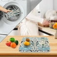 thumbnail image 3 of Yayeee Drying Mat for Kitchen Counter Dishes Microfiber Coffee Decorative Pad, Vibrant Abstract Design, 3 of 9