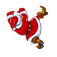 thumbnail image 3 of jifeng Santa Claus Toilet Sticker Christmas Decor Funny Cartoon PVC Wall Art Decor Wall, 3 of 8