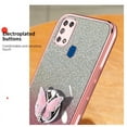 thumbnail image 4 of Glitter Cover Compatible with Samsung Galaxy M31 Case Butterfly Kickstand Case for Samsung M31 Soft TPU Electroplated Bling Shockproof Anti-Scratch Shell for Women Girls Cover for Galaxy M31, 4 of 7