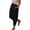 Black, variant on Breezora Women's Cotton Linen Harem Pants Summer Lightweight Elastic Waist Baggy Loose Fit Breathable Daily Trousers With Pockets