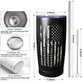 thumbnail image 2 of Fathers Day Birthday Gifts for Dad from Daughter Son Kids for \u200bDad Grandpa Husband -20 oz Dad Grandpa Mug Cup Vacuum Insulated Stainless Steel Travel Tumblers, 2 of 6