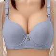 thumbnail image 3 of Aofany Bras for Women Soft Full Coverage Adjustable Strap Bra for Womens Push Up Everyday Bras with No Underwire, 36B/C-46B/C, 3 of 8