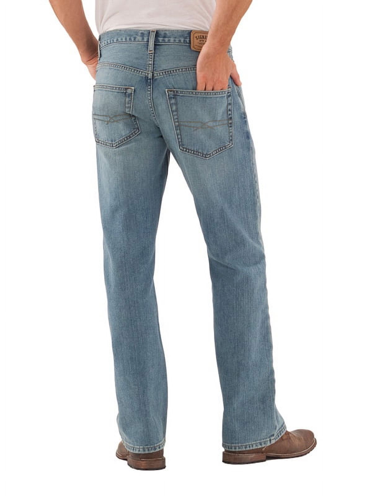 Signature by Levi Strauss & Co. Men's and Big and Tall Bootcut Jeans - image 4 of 7