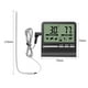thumbnail image 3 of Cocina Digital alimentos termómetro sonda medidor horno carne cocina alarma temporizador Ehuebsd  Libre de BPA, 3 of 3