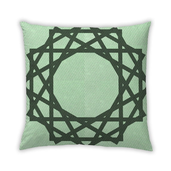 Ahgly Company Indoor Square Contemporary Throw Pillow, 18 inch by 18 inch