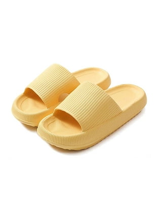 Saga dødbringende syv Womens Slippers in Womens Shoes | Yellow - Walmart.com