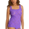 thumbnail image 2 of Hanky Panky Signature Lace Unlined Camisole (1390L),Medium,Vivacious Violet, 2 of 5