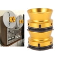 thumbnail image 1 of 1 Pair Nab Hub Adapters, 10 Inch Opener Universal Loading Device with Lock, for Reel To Reel Tape Recorder Polished Aluminum Alloy Nab Hub Device, 1 of 7