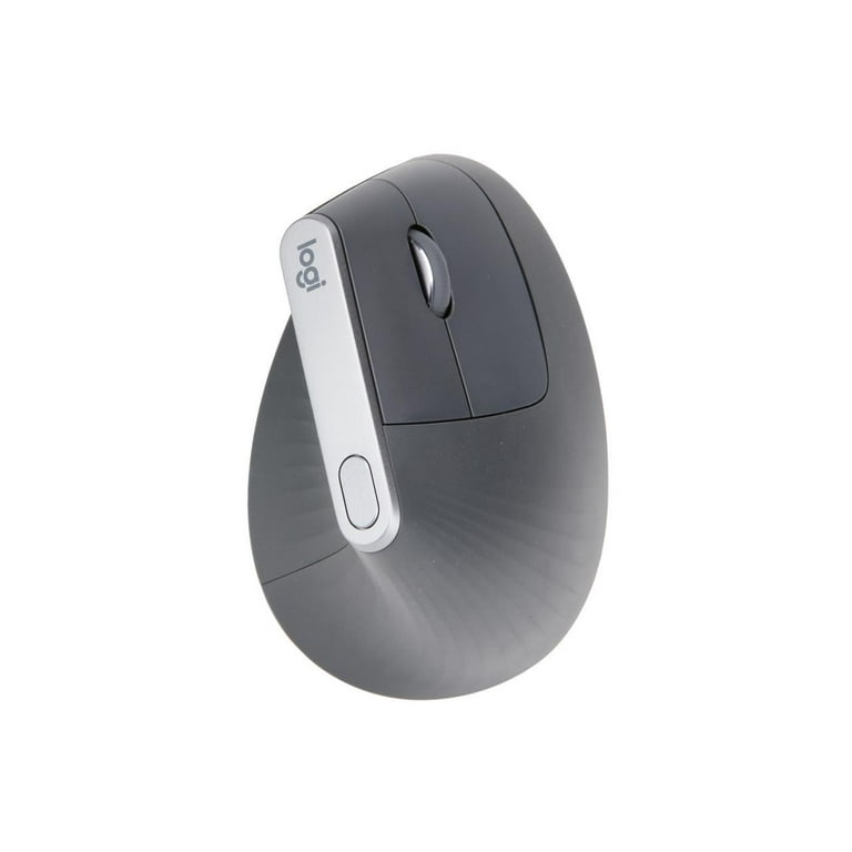 Logitech MX Vertical Wireless Mouse – Ergonomic Design Reduces Muscle  Strain, Move Content Between 3 Windows and Apple Computers, Rechargeable