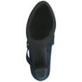 thumbnail image 6 of Journee Womens Loren Comfort Insole Round Toe Mid Block Heel Pumps, Widths Available, 6 of 10