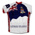 thumbnail image 2 of Cayman Islands Flag Short Sleeve Cycling Jersey  for Men - Size M, 2 of 3