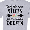 thumbnail image 4 of Inktastic Only the Best Nieces Get Promoted to Cousin T-Shirt, 4 of 5
