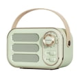 thumbnail image 4 of Birdeem Haut-Parleur Bluetooth Radio Fm Mini Portable Multifonction Usb Tf AUX Intérieur Extérieur Design Rétro Haut-Parleur Sans Fil, 4 of 10