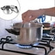 thumbnail image 4 of Colador de acero inoxidable para fideos, olla para pasta con tapa, 16 cm, 4 of 5