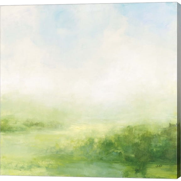 Great Art Now Fields of Green II by Julia Purinton, Canvas Wall Art, 24W x 24H