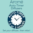 thumbnail image 4 of Airome Glazed Concrete Medium Ceramic Essential Oil Diffuser With Timer, Grey and White, 4 of 4