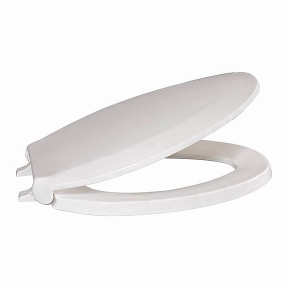 Centoco Toilet Seat, Elongated, White 800STSFE-001