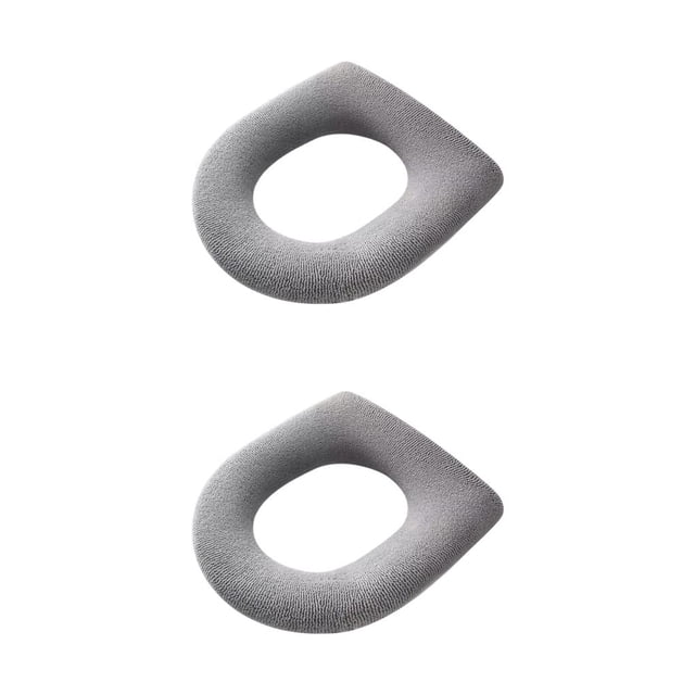Cubierta de asiento de inodoro Toystoory 2Conjunto Gris Tipo 1