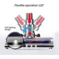 thumbnail image 2 of Cepillo eléctrico compatible con Dyson V7 V8 V10 V11 V15, cabezal de cepillo de limpieza de accionamiento directo con 4 luces LED para alfombras, suelos duros y suelos de madera dura Kuyhfg Bienvenido a Kuyhfg, 2 of 4