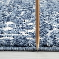 thumbnail image 4 of Traditional 5x8 Area Rug (5'3'' x 7'3'') Oriental Navy, Cream Living Room Easy to Clean, 4 of 10