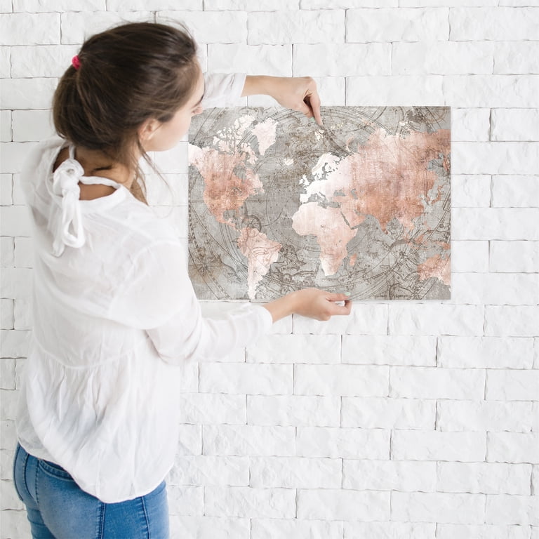 Creative World Map Poster