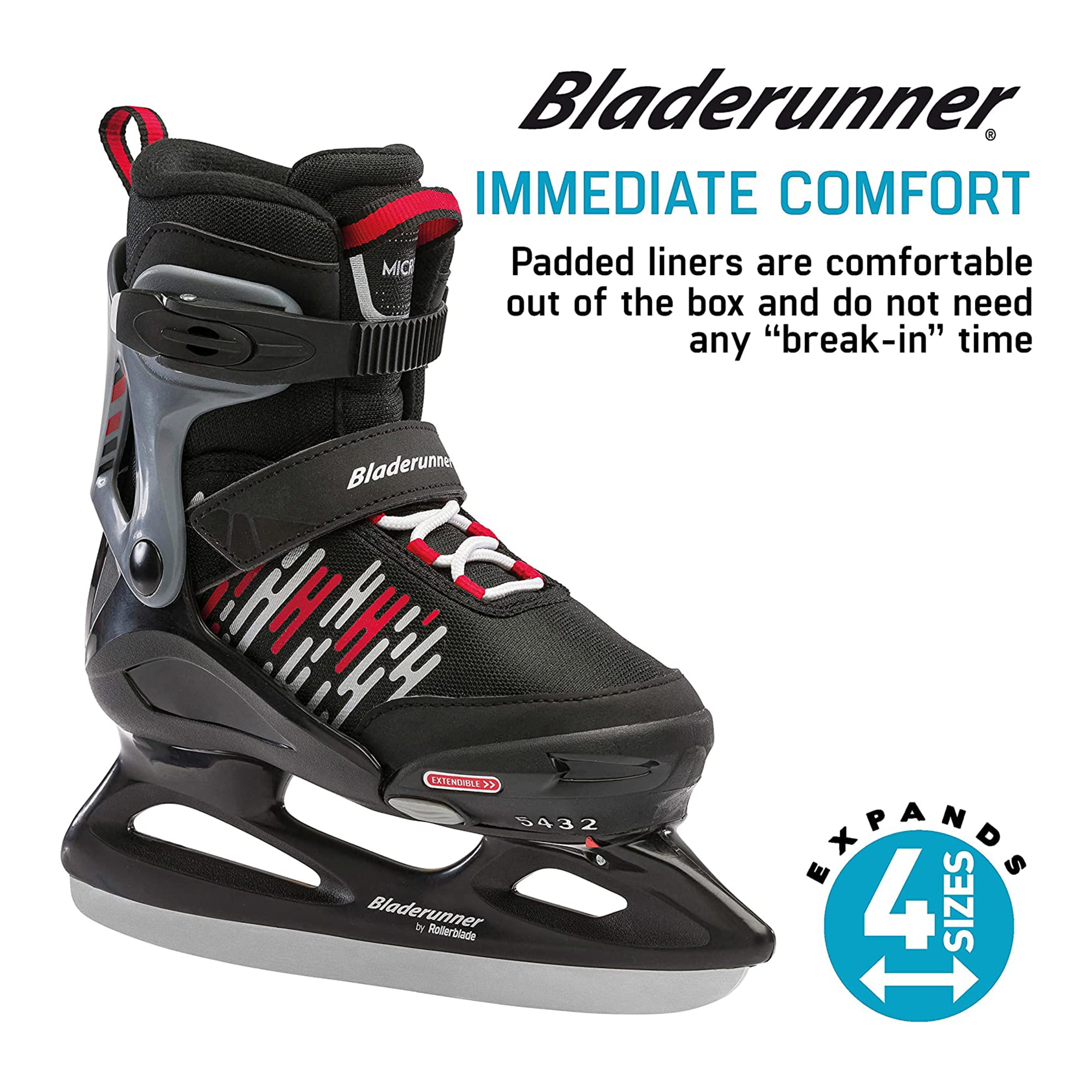 Ice Skates Black Bladerunner Ice by Rollerblade Igniter XT Mens 