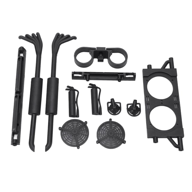 Decoración de carcasa de coche RC Jadeshay para ZD Racing DBX-07 Color Negro