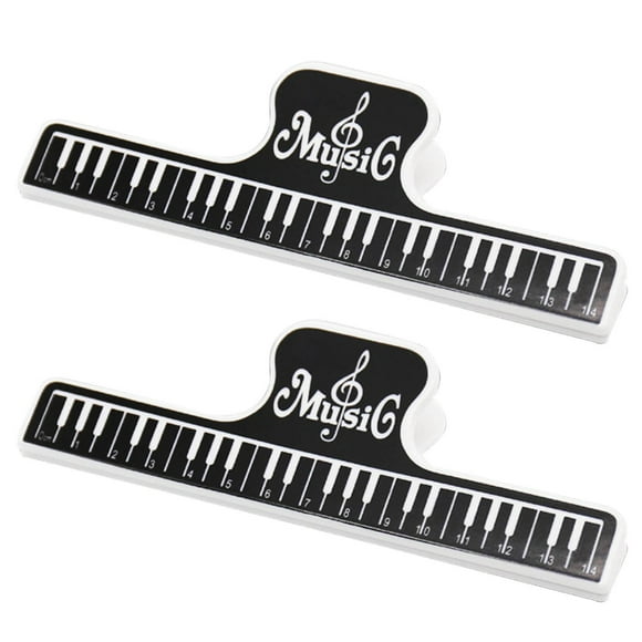 Pince à Fichiers de Piano, Feuille Mémo, Livre à Feuilles Mobiles, Clip de Musique pour Documents, Pcs, Musique et Papeterie