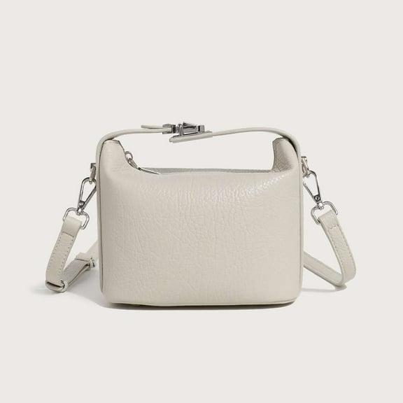 Stylish New Sier Single-Shoulder Crossbody Sausage Bag for Everyday Use