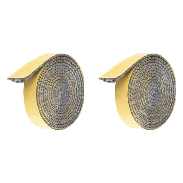 2X Junta de Sellado para Puerta Estufa de Leña con Cuerda Fibra Vidrio de 2 M para Alta Temperatura, Junta para Estufa de Leña con Cuerda de Sellado para Chimenea, 3mm X 10mm X 2M