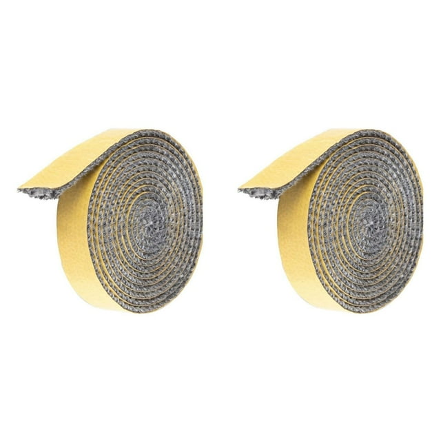 2X Junta de Sellado para Puerta Estufa de Leña con Cuerda Fibra Vidrio de 2 M para Alta Temperatura, Junta para Estufa de Leña con Cuerda de Sellado para Chimenea, 3mm X 10mm X 2M