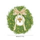 thumbnail image 3 of Corona Navideña, Guirnalda Decorativa Verde, Anillo de Agujas de Pino Artificial, 40cm, para Decoración Navideña de Interior y Exterior, 3 of 6