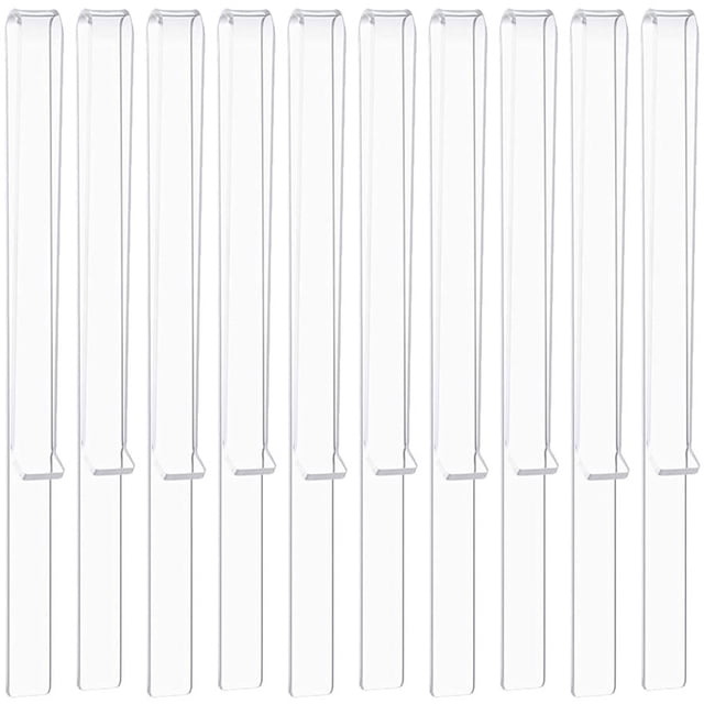 SHISUYAN 10 Pieces Transparent Piano Accessory for Stable Fixation 8.45X0.59X0.12in