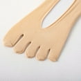 thumbnail image 6 of NOKIO 5Pairs Women Five Toes Ankle Liner Anti-skid Anti-friction Mesh Breathable Socks No Show Toe Socks for Women, Five Finger Liner Low Cut Thin Socks for Bunion, 6 of 6