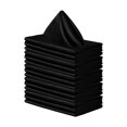 thumbnail image 2 of VONKY 20pcs/set Polyester Table Napkins Any Occasion Soft And Comfortable Cloth Napkin black, 2 of 6