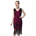 thumbnail image 6 of PrettyGuide Women 1920s Gatsby Cocktail Sequin Art Deco Flapper Dress, 6 of 7