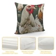 thumbnail image 4 of Chilfamy Chickens Throw Pillow Covers for Bedroom Sofa Decorative, Aesthetic Cushion Case - 1PC 24x24in, 4 of 5