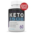 thumbnail image 5 of Keto 1500 Keto ACV Pills 1275mg Alternative to Gummies Dietary Supplement 60 Capsules, 5 of 6