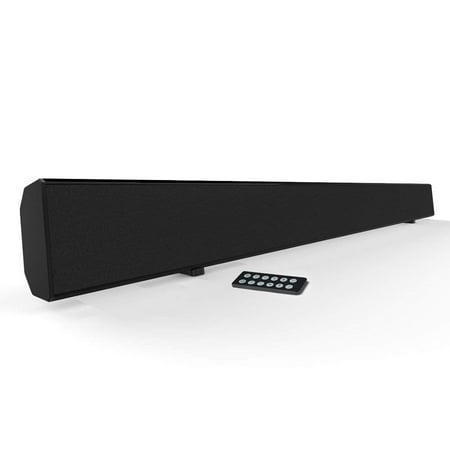 Meidong [2019 Upgraded] Sound Bars for TV Soundbar Wired & Wireless Bluetooth Sound Bars (30-Inch Speakers/RCA/AUX/Remote (Best Sounding Wireless Speakers 2019)