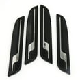 thumbnail image 1 of Protector de Puerta Unique Bargains Chapa Tira Negro Borde Rayas Arañazos Coche 11cm, 1 of 2