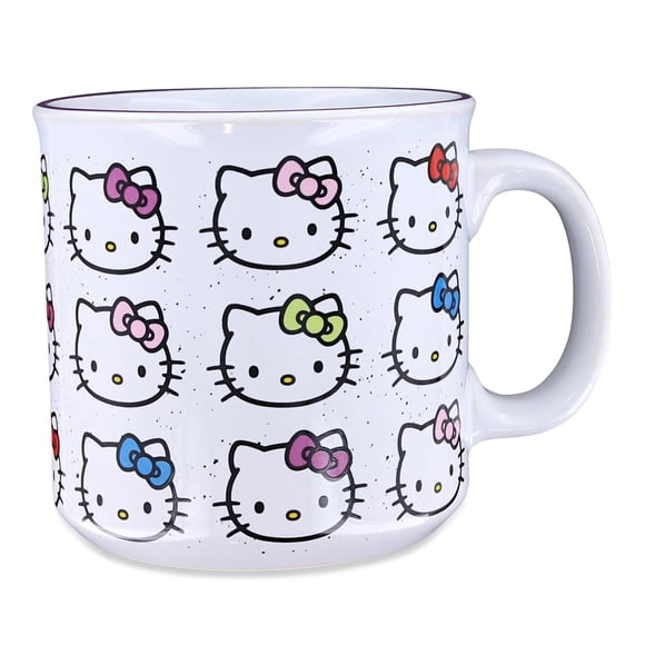 Taza Camper de cerámica Silver Buffalo Hello Kitty 600 ml