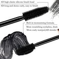 thumbnail image 5 of 4D Silk Fiber Eyelash Mascara Extension Makeup Black Waterproof Eye Lashes 2 pack, 5 of 5