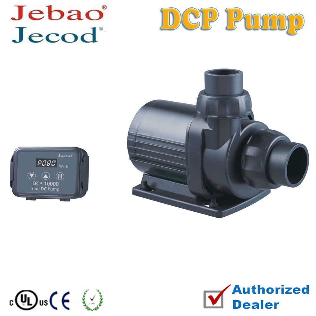 Jebao/Jecod DCP Sine Wave Water Return Pump (DCP-10000), Black ...
